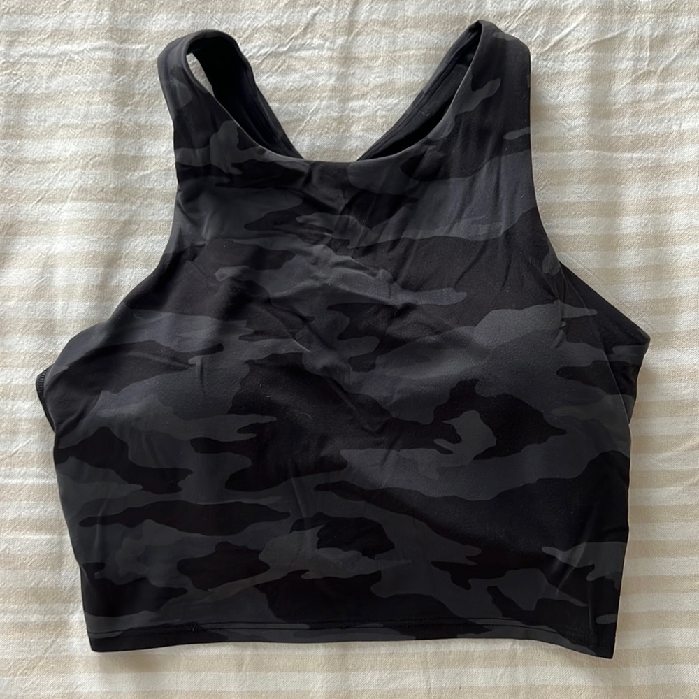 Athleta cropped racerback tank